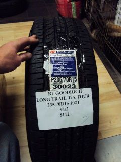 BF COMMERCIAL LONG TRAIL T/A TOUR 235/70R15 102T BRAND NEW TIRE