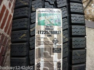 New LT 235 80 17 Goodyear Wrangler SR A 10 Ply Tires