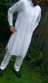 MENS LUXURY AFGHANI PAKISTAN INDIA SUIT DRESS KABUL