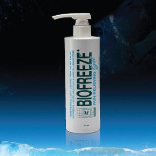 TWIN PACK* Biofreeze Gel 16oz 473ml Pain relief gel cold therapy UK 