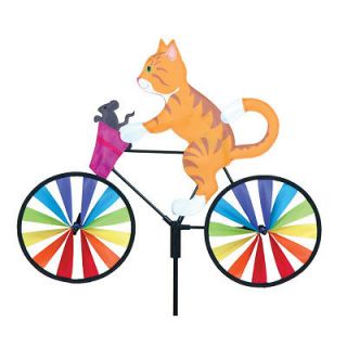 20 KITTY cat bicycle lawn & garden wind spinner Brand New in package