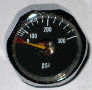 Gauge 0 300 psi Paintball Marker Nitro Deluxe Mini Pressure