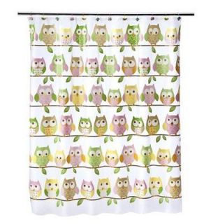 NEW Circo Shower Curtain   Love & Nature Collection   Owls