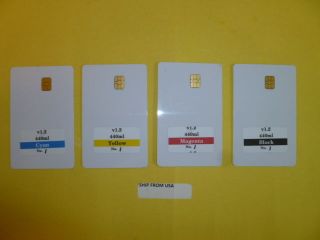 Mutoh smart card 440ml Version 1.2 colors CYMK