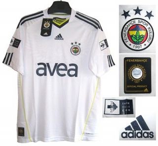 FENERBAHCE ADIDAS FOOTBALL SOCCER JERSEY SHIRT ADULTS NEW + TAGS TOP 