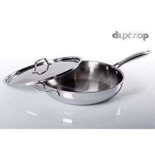 Pans Stainless Steel Duxtop Whole Clad Tri Ply Induction Ready Premium 