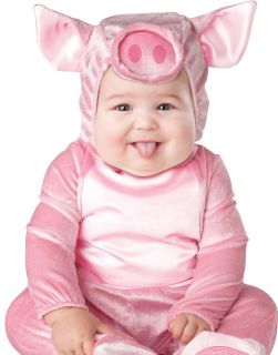 Pink Little Pig Cute Animal Infant Baby Jumpsuit Toddler Kids Costume 