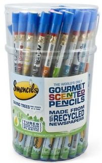 SMENCILS, Bucket of 50 Gourmet Scented Pencils