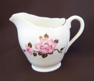 Vintage Royal Adderley Pink Roses Fine Bone China Creamer Pitcher