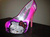 hello kitty high heels in Clothing, 