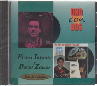Pedro Infante Y David Zaizar CD NEW 24 Exitos De Coleccion