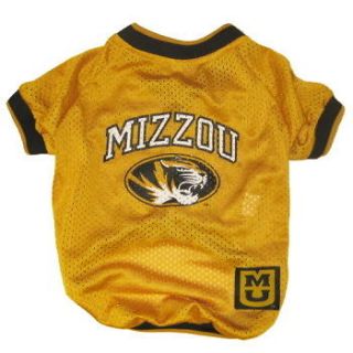 NCAA Mizzou Tigers Sports Pet Dog Jerseys (all sizes)