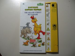 Golden Sound Story Sesame Street Pet Parade (1991, Hardcover, Reissue 