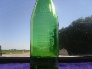   UP Bottle Embossed No Deposit Refill Soda Vintage poptop 7up pepsi