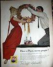 1957 Pepsi Cola Have A Pepsi Merry People Glass Bottle Soda Pop Ad