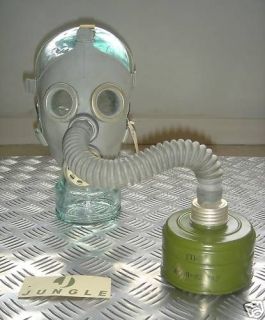 Genuine Baby / Childs Gas Mask with Cannister & Bag NEW