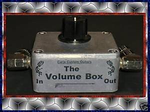 Metal Volume Box guitar amp attenuator for Peavey Delta Blues/Classic 