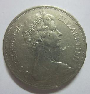 1975 Great Britain (UK) 10 New Pence Coin (PW316)