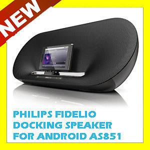 New Philips Fidelio Docking Speaker for Android Flexi Dock Charger 