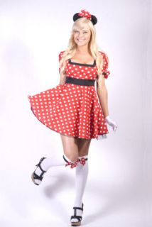 Costume Fancy Dress Halloween Minnie Mouse Size Small 6 8 New Disney 