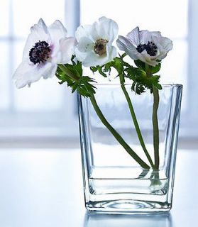   Rectangle Glass Modern Vase Wedding centerpiece Floral flower BIG 9