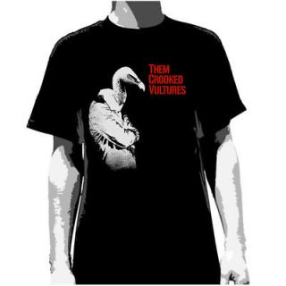 THEM CROOKED VULTURES1st AlbumT shirt NEWLARGE ONLY