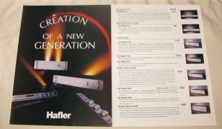 Hafler Preamp Amplifier 9500 9300 9270 PRINT AD