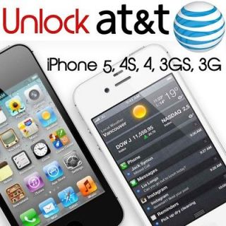 AT&T IMEI Sim Free Factory Unlock Code Service for ATT Iphone 2G 3 3GS 