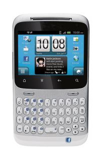 NEW Unlocked HTC Status QWERTY White Android GSM Facebook Touch Screen 