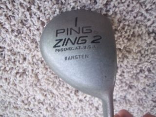 ping zing 2 driver black 1 rt.h golf club collectors