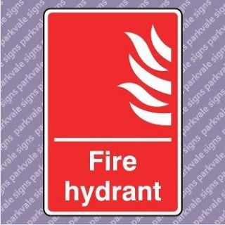 150x200 Fire Hydrant Sign (0265)