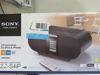 Sony ZS S4iP CD Boombox for iPod and iPhone CD/AM/FM iphone dock