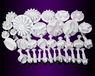 11 Sets Flower/Star Fondant Cake Cutters Pastry Sugarcraft Decorating 