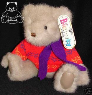 Bialosky Teddy Bear Gund Plush Toy Stuffed Animal Red Sweater Retired 