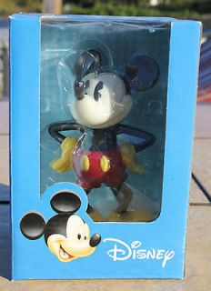 Disney Mickey Mouse Figurine Plastic Vinyl 5 1/2  Tall