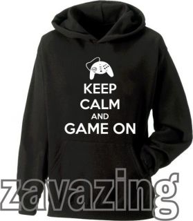   AND PLAY ON UNISEX HOODIE GAMER PRESENT XBOX PS3 MINECRAFT ZELDA VIDEO