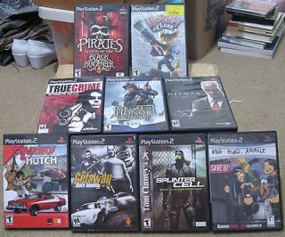 Playstation 2 10 Game lot for sale  IMPECABLE collection WOW 