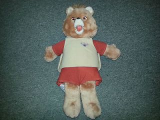 VINTAGE 1984/1985 WORKING TEDDY RUXPIN BEAR IN GREAT CONDITION