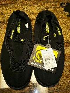 New BODY GLOVE WARE  SHOWER SHOES POOL BEACH SWIM SURF SIZE 10 TAG $26