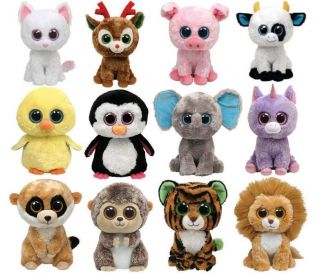 TY BEANIE BOOS BOO BUDDY ~ CHOOSE YOUR 10 CHARACTER SOFT PLUSH TOY 