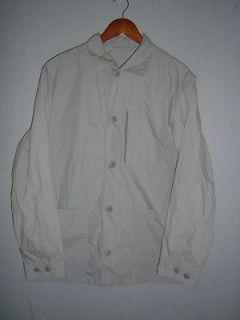 Uniqlo Unlined Jacket Grey, minmalist YKK zipper verticle chest pocket