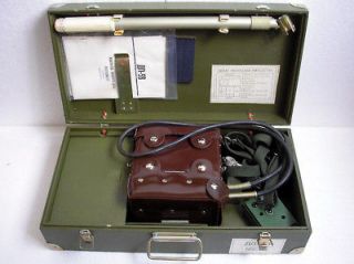 VINTAGE USSR RUSSIAN MILITARY RADIOMETER GEIGER COUNTER DETECTOR DP 5B 