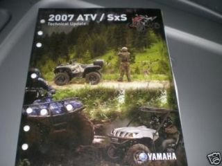 Yamaha Technical Update Manual 2007 ATV & Side by Side