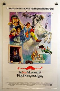 The New Adventures of Pippi Longstocking Movie Poster 1988