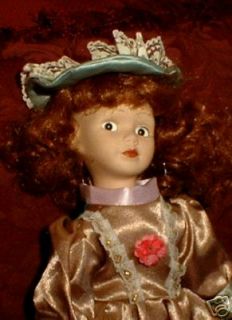 HAUNTED Spooky Gothic Porcelain Doll EYES FOLLOW YOU