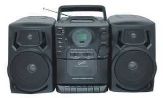 SUPERSONIC SC 803 Portable /CD Player with Cassette AM/FM Radio and 