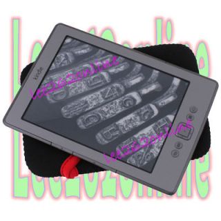 black* portable sleeve case cover for ebook reader  Kindle 4