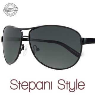 Made in Italy Aviator Taliani Sunglasses TL500S 3 Black Polarized