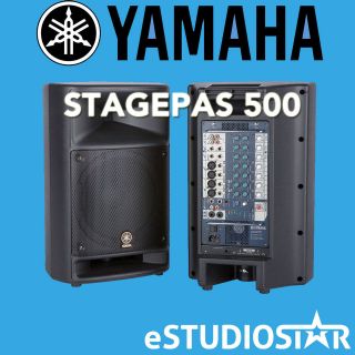 YAMAHA STAGEPAS 500 PORTABLE PA SYSTEM STAGEPASS 500 w/BOX