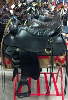 Tucker Cheyenne Frontier 18 1/2 Black NWT Saddle